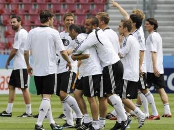 Футболисты сборной Германии. Фото (c)AFP