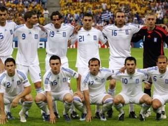 Футболисты сборной Греции Фото (c)AFP
