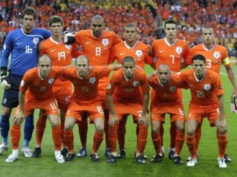 Футболисты сборной Голландии. Фото (c)AFP