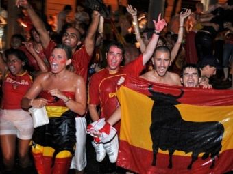 Болельщики сборной Испании. Фото (c)AFP