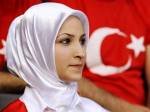 Болельщица сборной Турции. Фото (c)AFP