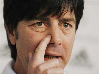 Главный тренер сборной Германии по футболу Йоахим Лев. Фото (c)AFP