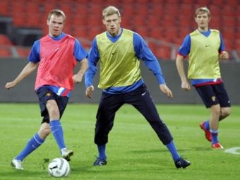 Футболисты сборной России. Фото (c)AFP