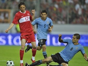 Эпизод матча Турция - Уругвай. Фото (c)AFP