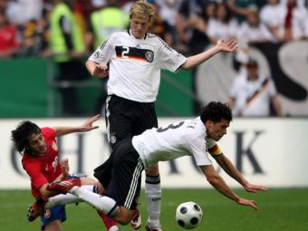 Эпизод матча Германия - Сербия. Фото с сайта dfb.de