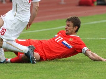 Сергей Семак в товарищеском матче с Сербией. Фото с сайта rfs.ru