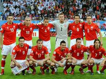Футболисты сборной Польши. Фото (c)AFP