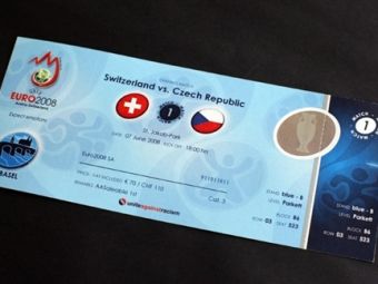 Билет на матч Швейцария - Чехия. Фото (c)AFP